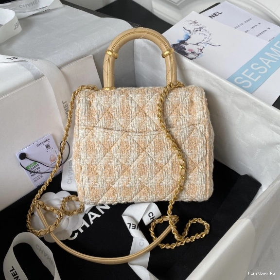 First Bag Ru HANDLE BAG TOP WITH FLAP CHANEL 0713